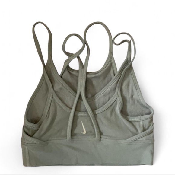 Nike Green Sports Bra Racerback Intimates - Picture 2 of 4